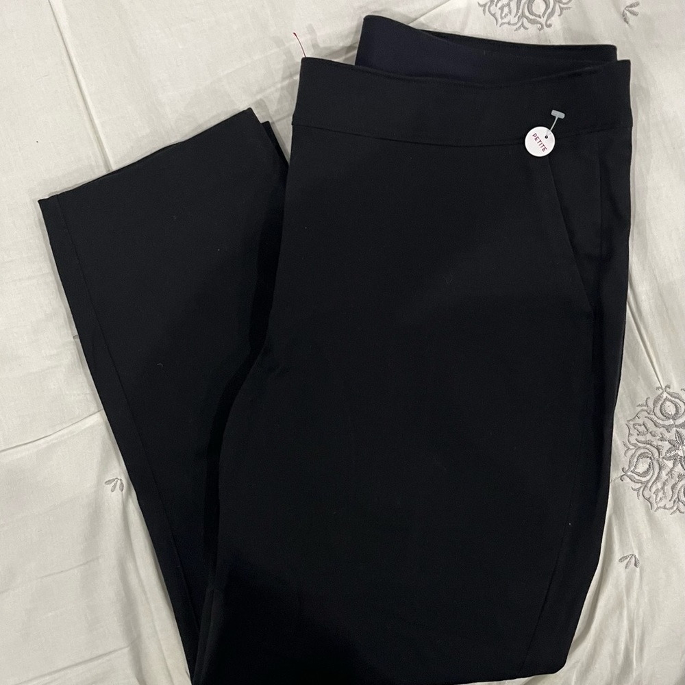 Spanx petite length black pants
